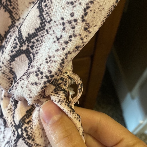 Joelle & CO snake skin romper - Picture 6 of 6